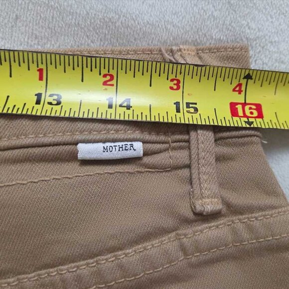 New 33 Mother x Anthropologie The Half Pipe Flood barrel jeans The Devil May - Picture 12 of 13